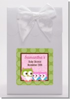 Owl - Look Whooo's Having Twin Girls - Baby Shower Goodie Bags
