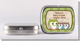 Owl - Look Whooo's Having Twins - Personalized Baby Shower Mint Tins