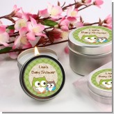 Owl - Birthday Party Candle Favors