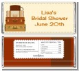 Pack Your Bags Destination - Personalized Bridal Shower Candy Bar Wrappers thumbnail