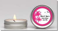 Palm Tree - Bridal Shower Candle Favors