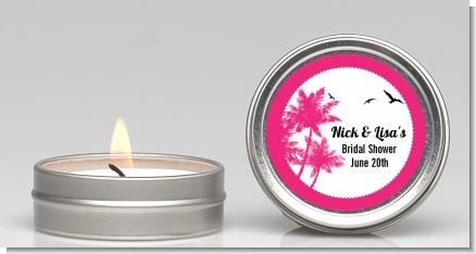 Palm Tree - Bridal Shower Candle Favors