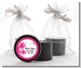 Palm Tree - Bridal Shower Black Candle Tin Favors thumbnail