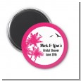 Palm Tree - Personalized Bridal Shower Magnet Favors thumbnail