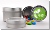 Palm Trees - Custom Bridal Shower Favor Tins