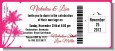 Palm Tree - Bridal Shower Destination Boarding Pass Invitations thumbnail