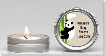 Panda - Baby Shower Candle Favors