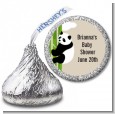 Panda - Hershey Kiss Baby Shower Sticker Labels thumbnail