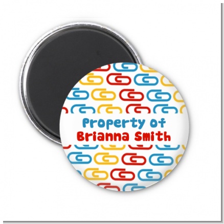 Paper Clips - Personalized School Magnet Favors