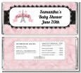 Paris BeBe - Personalized Baby Shower Candy Bar Wrappers thumbnail