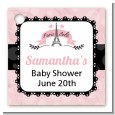 Paris BeBe - Personalized Baby Shower Card Stock Favor Tags thumbnail