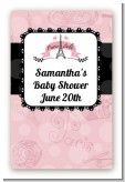 Paris BeBe - Custom Large Rectangle Baby Shower Sticker/Labels
