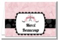 Paris BeBe - Baby Shower Thank You Cards thumbnail