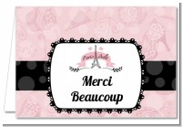 Paris BeBe - Baby Shower Thank You Cards