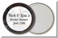 Passport - Personalized Bridal Shower Pocket Mirror Favors thumbnail