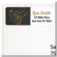 Peace and Joy - Christmas Return Address Labels thumbnail