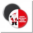 Peace Out Santa - Personalized Christmas Magnet Favors thumbnail