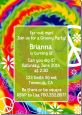 Peace Tie Dye - Birthday Party Invitations thumbnail