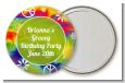 Peace Tie Dye - Personalized Birthday Party Pocket Mirror Favors thumbnail