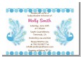 Peacock - Baby Shower Petite Invitations thumbnail