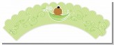 Sweet Pea African American Boy - Baby Shower Cupcake Wrappers