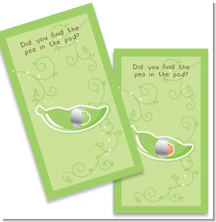 Pea in the Pod - Baby Shower Scratch Off Game Tickets