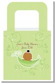 Sweet Pea African American Girl - Personalized Baby Shower Favor Boxes