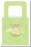 Sweet Pea Caucasian Boy - Personalized Baby Shower Favor Boxes