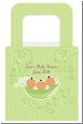 Triplets Three Peas in a Pod Hispanic Two Boys One Girl - Personalized Baby Shower Favor Boxes thumbnail