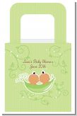 Twins Two Peas in a Pod Hispanic Two Girls - Personalized Baby Shower Favor Boxes