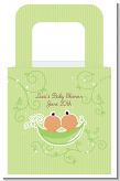 Twins Two Peas in a Pod Hispanic Two Girls - Personalized Baby Shower Favor Boxes