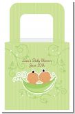 Twins Two Peas in a Pod Hispanic Boy And Girl - Personalized Baby Shower Favor Boxes
