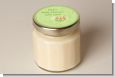 Triplets Three Peas in a Pod Hispanic Two Girls One Boy - Baby Shower Personalized Candle Jar thumbnail