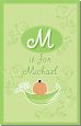 Sweet Pea Hispanic Boy - Personalized Baby Shower Nursery Wall Art thumbnail