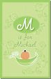 Sweet Pea Hispanic Boy - Personalized Baby Shower Nursery Wall Art thumbnail