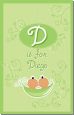 Twins Two Peas in a Pod Hispanic Two Boys - Personalized Baby Shower Nursery Wall Art thumbnail
