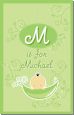 Sweet Pea Asian Boy - Personalized Baby Shower Nursery Wall Art thumbnail