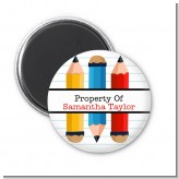 Pencils - Personalized School Magnet Favors