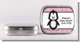 Penguin Pink - Personalized Baby Shower Mint Tins thumbnail