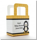 Penguin - Personalized Baby Shower Favor Boxes Penguin - Personalized Baby Shower Favor Boxes