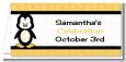 Penguin - Personalized Baby Shower Place Cards thumbnail