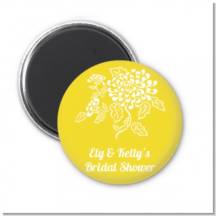 Peony - Personalized Bridal Shower Magnet Favors
