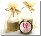 Philadelphia LOVE - Birthday Party Gold Tin Candle Favors