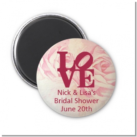 Philadelphia LOVE - Personalized Bridal Shower Magnet Favors