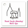 Philadelphia Skyline - Personalized Bridal Shower Card Stock Favor Tags thumbnail