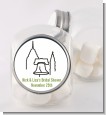 Philadelphia Skyline - Personalized Bridal Shower Candy Jar thumbnail