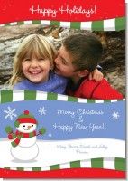 Frosty the Snowman - Personalized Photo Christmas Cards