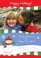 Frosty the Snowman - Personalized Photo Christmas Cards thumbnail