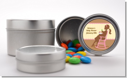 Pickles & Ice Cream - Custom Baby Shower Favor Tins