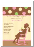 Pickles & Ice Cream - Baby Shower Petite Invitations